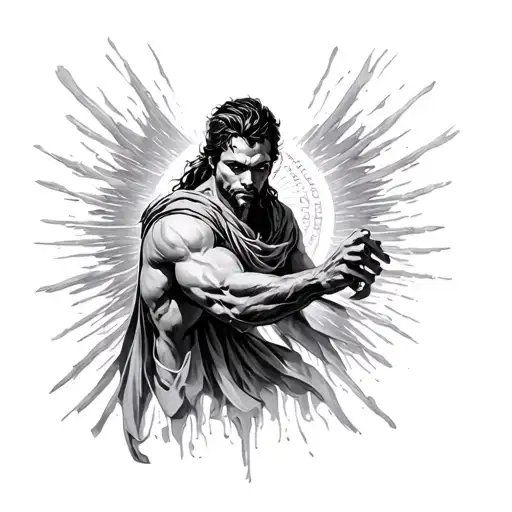 HE GIVES POWER TO THE FAINT, AND TO HIM WHO HAS NO MIGHT HE INCREASESSTRENGTH.ISAIAH 40:29 tattoo design idea