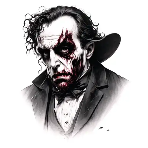 Jekyll and hyde tattoo design idea
