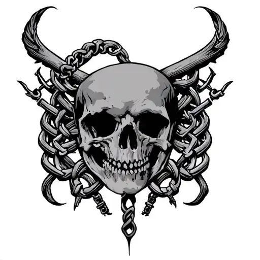 Pelvic Lock Slave Tattoo design tattoo design idea