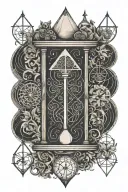 this too shall pass written/ shit happens written/ hourglass tattoo design idea