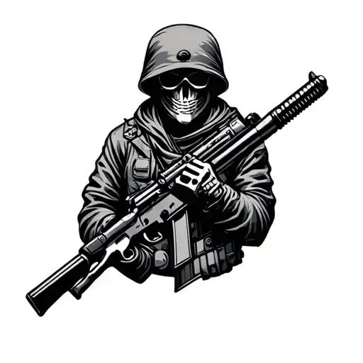 Long live the recon tattoo design idea