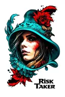 Risk Taker tattoo design idea