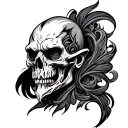 elder scrolls tattoo design idea