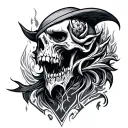 elder scrolls tattoo design idea