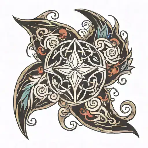 adoption symbol tattoo design idea