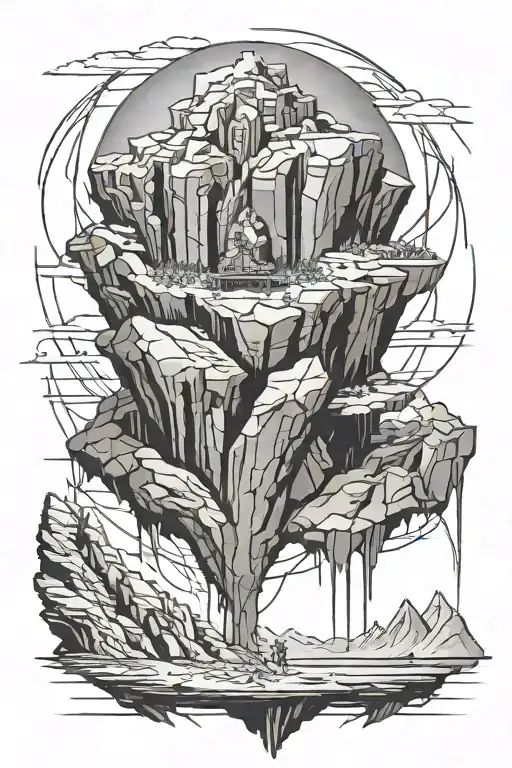 Linkin Park Meteora album cover tattoo design idea