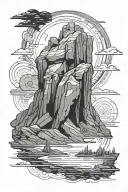 Linkin Park Meteora album cover tattoo design idea