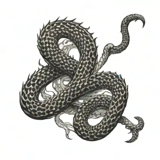 join or die flag morphing tattoo design idea