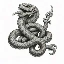 join or die flag morphing tattoo design idea