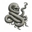 join or die flag morphing tattoo design idea