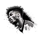 Neymar tattoo design idea