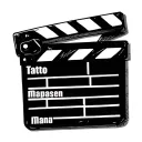 Clapperboard tattoo design idea