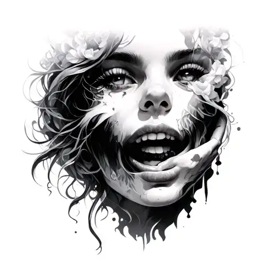 Emotional attachment disease tattoo design idea