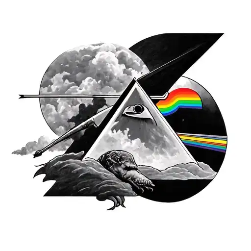 Pink Floyd tattoo design idea
