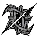 1971 Roman Numerals tattoo design idea