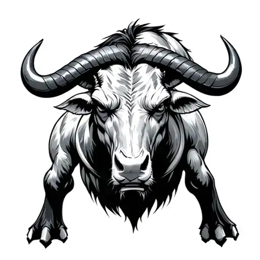 Minotaur tattoo design idea