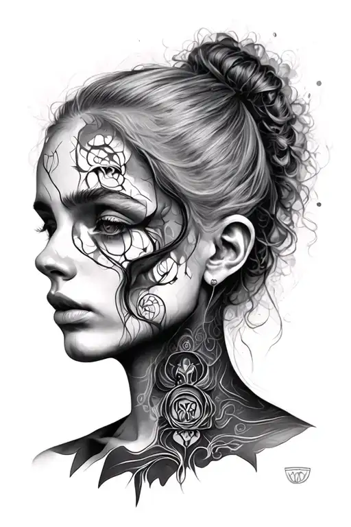 Bipolar disorder tattoo design idea