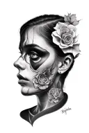 Bipolar disorder tattoo design idea