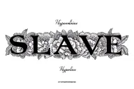 "Slave" "Slave"  "slave" "lace" "hyperfeminine" tattoo design idea