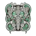 bipolar disorder awareness symbol tattoo design idea