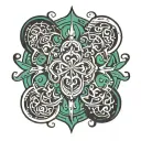 bipolar disorder awareness symbol tattoo design idea