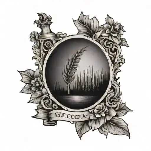 West Virginia tattoo design idea