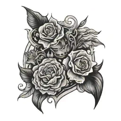 Rich Risk tattoo design idea