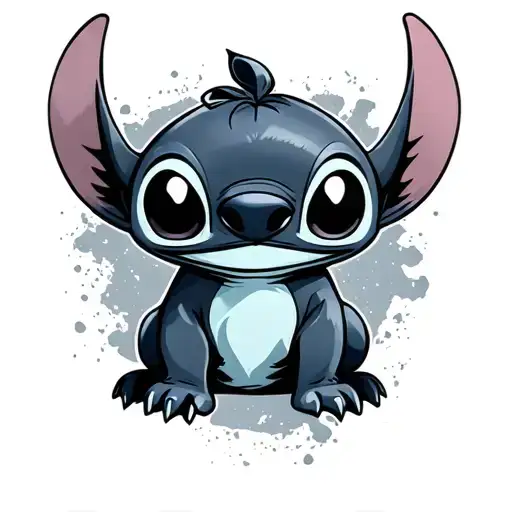 Stitch tattoo design idea