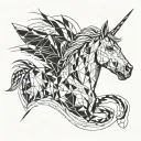 Bojack horseman tattoo design idea