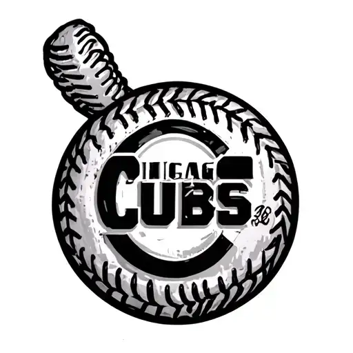 Chicago Cubs tattoo design idea