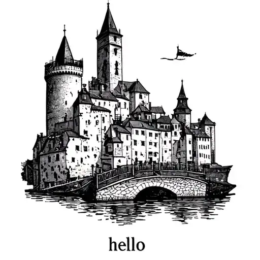 hello quite small which would be on the triceps it would be a tattoo on the city of Albi in the Tarn tattoo design idea