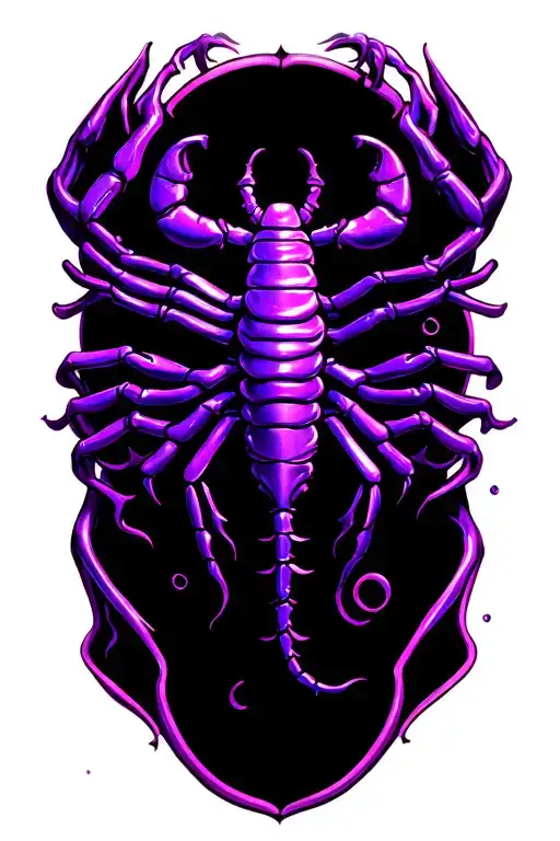 Cancer zodiac sign tattoo design idea