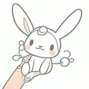 cinnamoroll bandage lines tattoo design idea