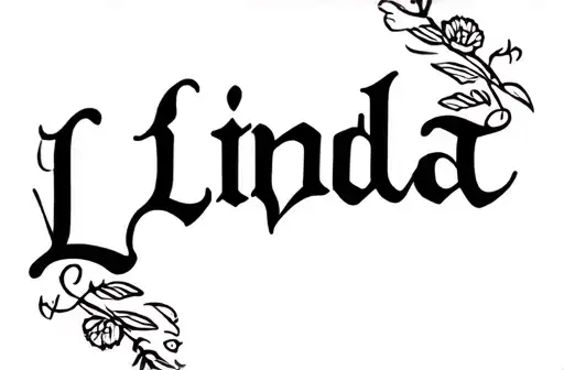 "Linda" tattoo design idea