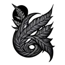 Ogham tattoo design idea