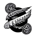 Ogham tattoo design idea