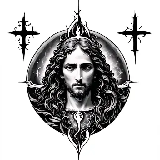 "Holy Trinity" is beautiful tattoo design idea