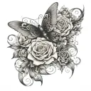 tattoo that represents my complicated past that I lived during my childhood with a phrase la forza nasce dal dolore tattoo design idea