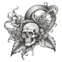 tattoo that represents my complicated past that I lived during my childhood with a phrase la forza nasce dal dolore tattoo design idea