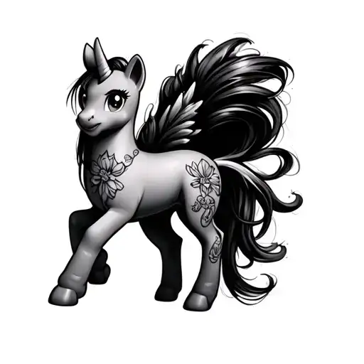 My Little Pony tattoo design idea