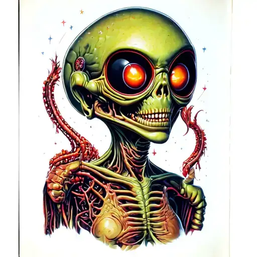 Mars Attacks Ink 31+ Mars Attacks Tattoo Ideas in 2026 - BlackInk AI