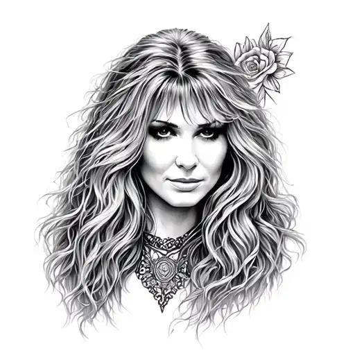 Stevie nicks tattoo design idea