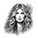 Stevie nicks tattoo design idea