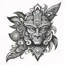 Totem Pole tattoo design idea
