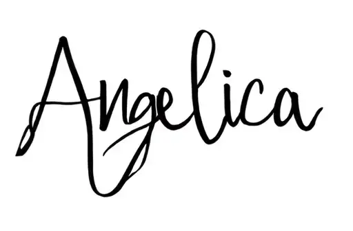 "Angelica" tattoo design idea