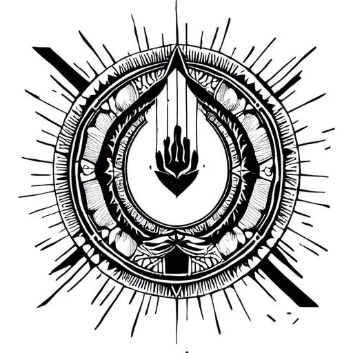 prayer written tattoo design idea