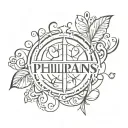 Philippians 4:13 incorporated into a design tattoo design idea