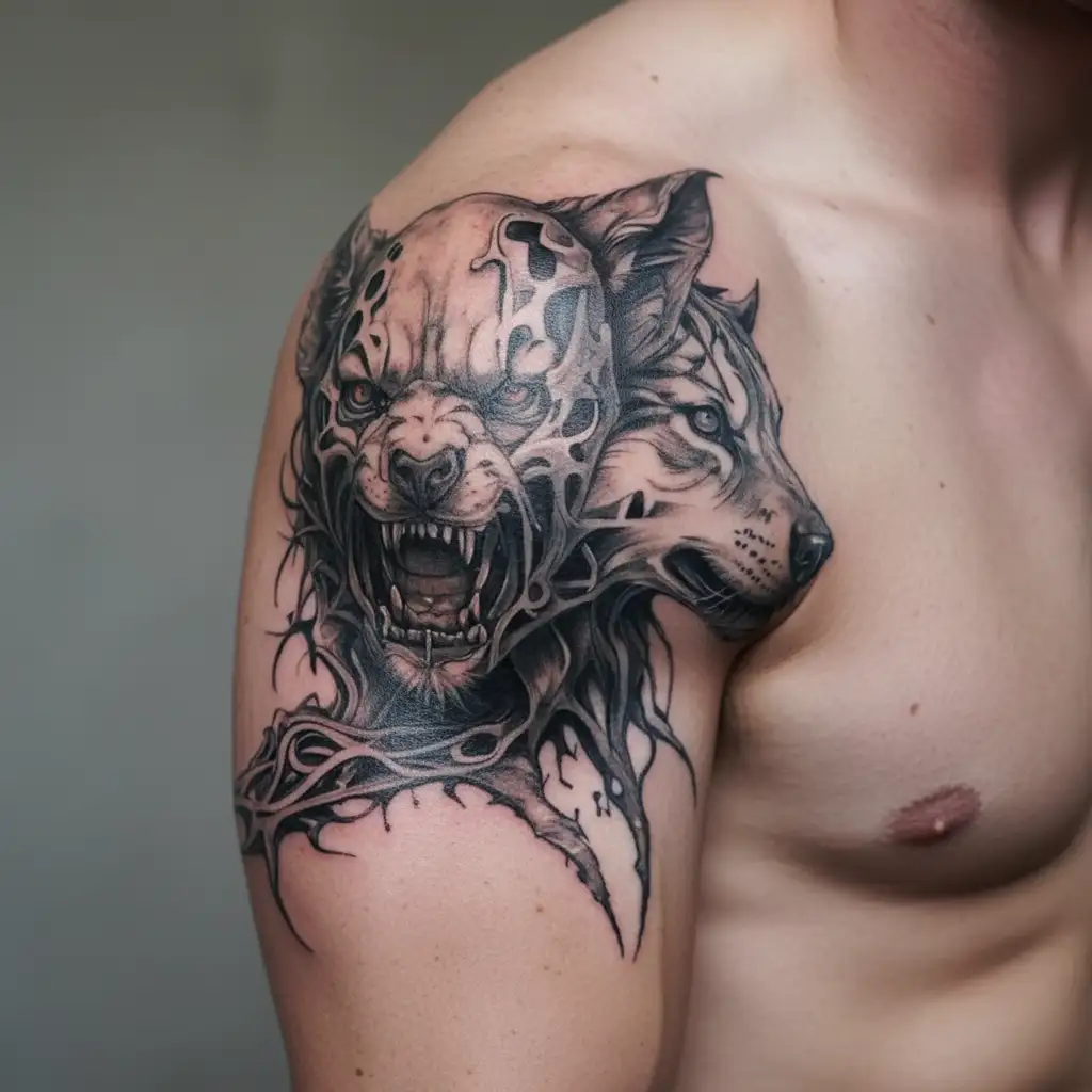 Betrayal in love tattoo design idea