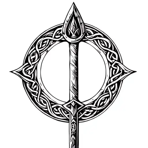 viking Celtic border circle. only. remove object in the center of circle. white center open center. tattoo design idea