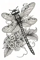 dragonfly semicolon tattoo tattoo design idea